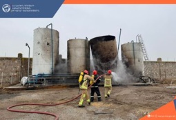 Топливная цистерна взорвалась в Армении, есть пострадавший