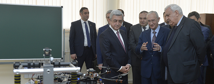 В Армении открылся научно-исследовательский центр воздушной робототехники