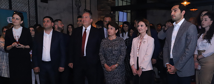 Հայաստանի նախագահը ներկա է գտնվել Ucom-ի և «Creative Armenia»-ի ստեղծարար երիտասարդների միջոցառմանը