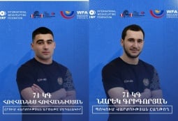 Армянские тяжелоатлеты завоевали первые медали на молодежном ЧМ в Египте 
