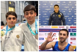 Четверо гимнастов представят Армению на Кубке мира в Германии