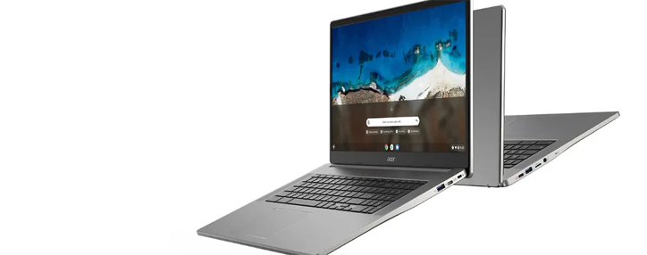 Компания Acer представила первый в мире 17-дюймовый хромбук Компания Acer представила первый в мире 17-дюймовый хромбук