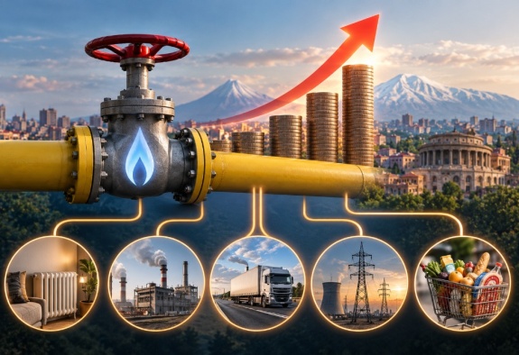 Ռուսական գազի գնի թանկացումը կարող է 5-7% և ավելի բացասական ազդեցություն ունենալ Հայաստանի տնտեսության վրա․ Պապոյան