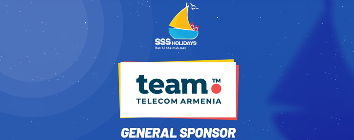 Team Telecom Armenia-ն դարձավ SSSholidays-ի գլխավոր հովանավոր Team Telecom Armenia-ն դարձավ SSSholidays-ի գլխավոր հովանավոր