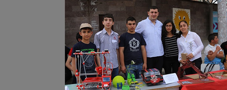 Վայոց Ձորի «Արմաթ» ինժեներական լաբորատորիաների սաները ցուցադրել են իրենց աշխատանքները