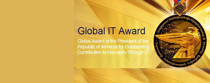 ՏՏ ոլորտում համաշխարհային ներդրման համար ՀՀ նախագահի 2013 թ.–ի մրցանակին է արժանացել Hitachi–ի նախկին ղեկավար Ցուգիո Մակիմոտոն