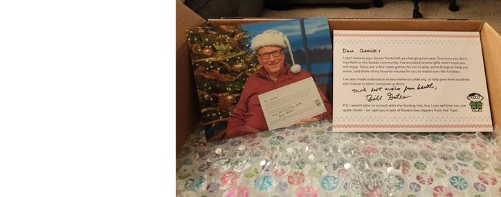 Բիլ Գեյթսն անծանոթ աղջկան «ողողել է» սուրբծննդյան նվերներով