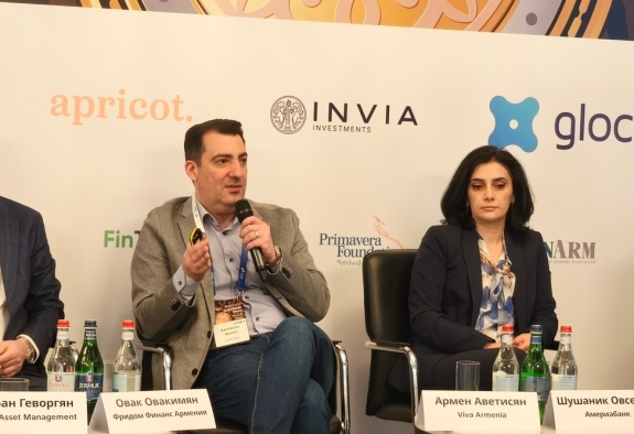 General Director Armen Avetisian presented Viva’s experience at the “Capital Markets Armenia” international conference