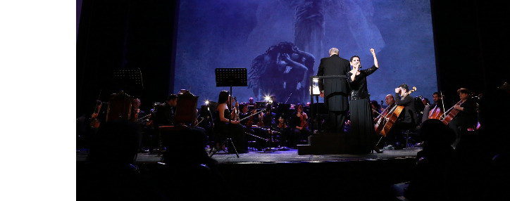 Վրուբելի կտավները ժամանակակից տեխնոլոգիաների շնորհիվ կենդանացան Օպերայի բեմում