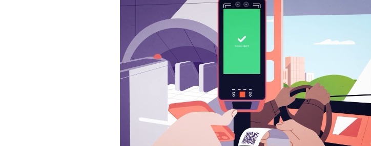 Only 13 per cent of trips in the capital's metro are paid through a mobile app