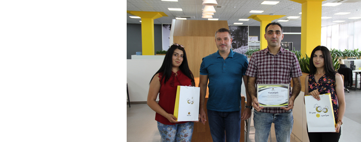 Beeline-ի «Բի Ին Ռոումինգ» խաղարկության հաղթողները ստացան իրենց մրցանակները