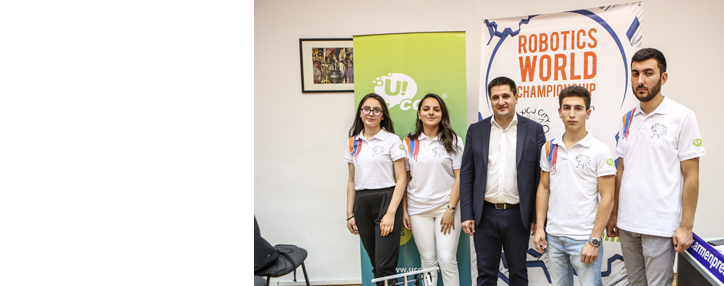 ArMath-ի սաներն իրենց ռոբոտին կներկայացնեն Մեխիկոյում կայանալիք «First Global» ռոբոտների միջազգային մրցույթում