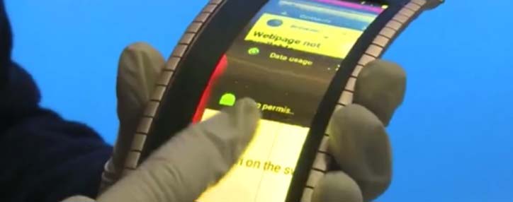 Китайцы создали первый в мире гибкий смартфон (ВИДЕО) Китайцы создали первый в мире гибкий смартфон (ВИДЕО)