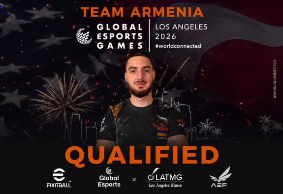 Армянский киберспортсмен выступит на Global Esports Games 2026 в Лос-Анджелесе  