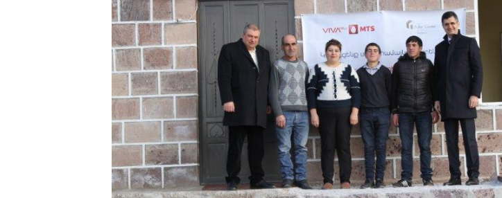При поддержке VivaCell-MTS в Арагацотнской области отремонтирован еще один дом