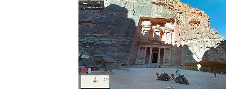 В Google Street View появились панорамы достопримечательностей Иордании