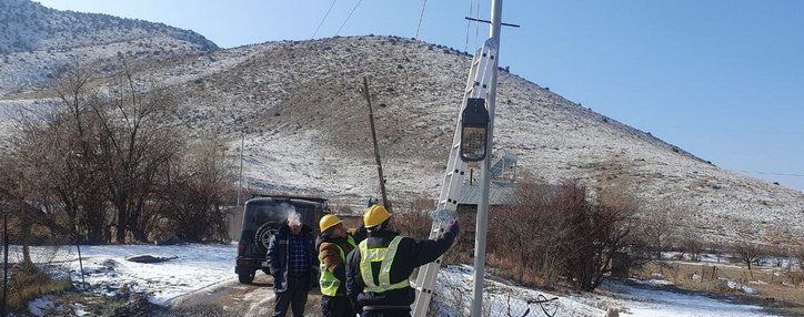 Սահմանամերձ Տիգրանաշենում լուսավորության էներգախնայող համակարգ է գործարկվել