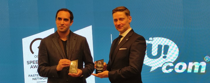 Ucom-ն արժանացել է Speedtest մրցանակներին 2022թ.-ին «Հայաստանում ամենաարագ ֆիքսված ցանցի» և ««Հայաստանում ամենաարագ շարժական ցանցի» համար 