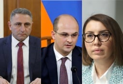 Пашинян переназначил глав СНБ, Службы внешней разведки и Службы госохраны Армении 