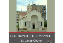 Азербайджанские вандалы уничтожили церковь Святого Акопа в оккупированном Степанакерте