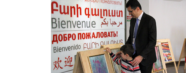 ՎիվաՍել-ՄՏՍ-ի գլխավոր գրասենյակում կազմակերպվել է աուտիզմ ունեցող երեխաների լուսանկարների ցուցահանդես 