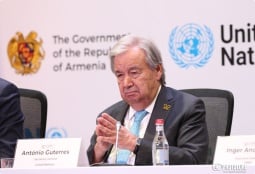 Гутерриш надеется на ускорение мирного процесса между Арменией и Азербайджаном