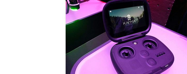 GoPro показала компактный дрон Karma GoPro показала компактный дрон Karma