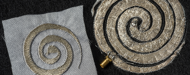  Электронная вышивка сделает одежду «умной»