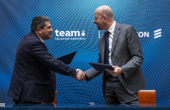 Team and Ericsson signed a memorandum of strategic cooperation