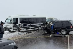 1զոհ,  12 տուժած. Ոստիկանության ավտոբուսի մասնակցությամբ վթար է տեղի ունեցել