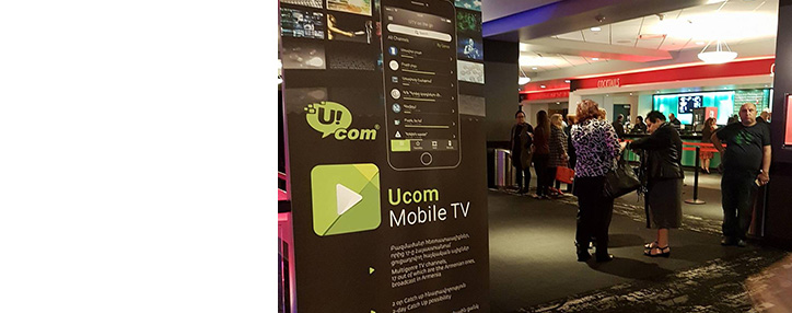Ucom-ն ԱՄՆ-ում ներկայացրեց Mobile TV հավելվածը 