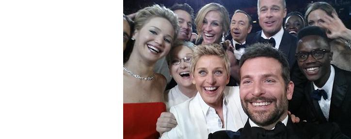 Օսկարի արարողության ժամանակ դերասանների արած ինքնանկարը  դարձել է Twitter–ի ամենահայտնի լուսանկարը