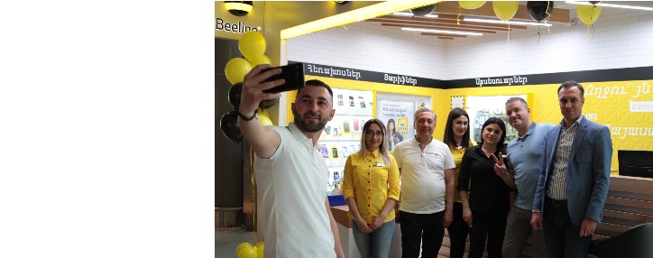 Beeline открыл обновленный офис в армянском аэропорту "Звартноц"