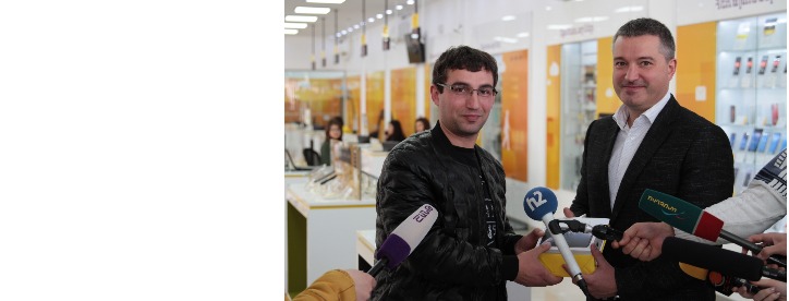 Beeline-ը հատել է 1 մլն բաժանորդների շեմը. Պարգևատրվել է 2018թ.–ին SIM քարտ գնած վերջին բաժանորդը