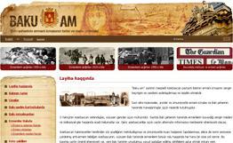 Сайт о жизни и наследии армянской общины Баку “baku.am” доступен уже на азербайджанском языке Сайт о жизни и наследии армянской общины Баку “baku.am” доступен уже на азербайджанском языке
