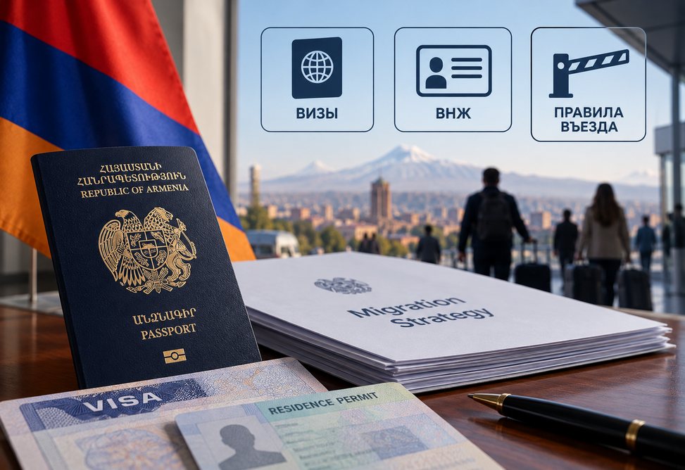 Армения готовит реформу миграционной системы: изменения коснутся виз, ВНЖ и правил въезда