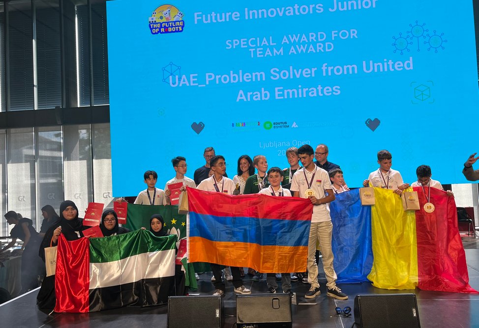 ArMath team from Armenia triumphs at World Robotics Olympiad