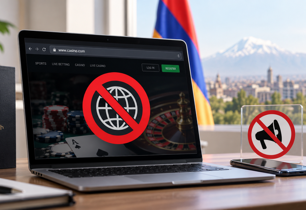 What will change for unlicensed online gaming sites in Armenia starting in February 2027? 5 questions